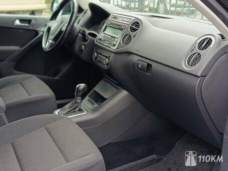 Volkswagen, Tiguan, 1400, 160, бензин, внедорожник, робот, передний привод, среднее состояние, левый, черный, 1 193 000 ₽