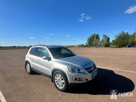 Volkswagen, Tiguan, 2000, 170, бензин, внедорожник, автомат, полный привод, среднее состояние, левый, серебряный, 1 120 000 ₽