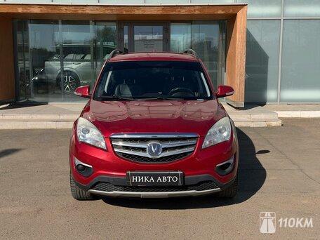 Changan, CS35, 1600, 113, бензин, внедорожник, механика, передний привод, среднее состояние, левый, красный, 590 000 ₽